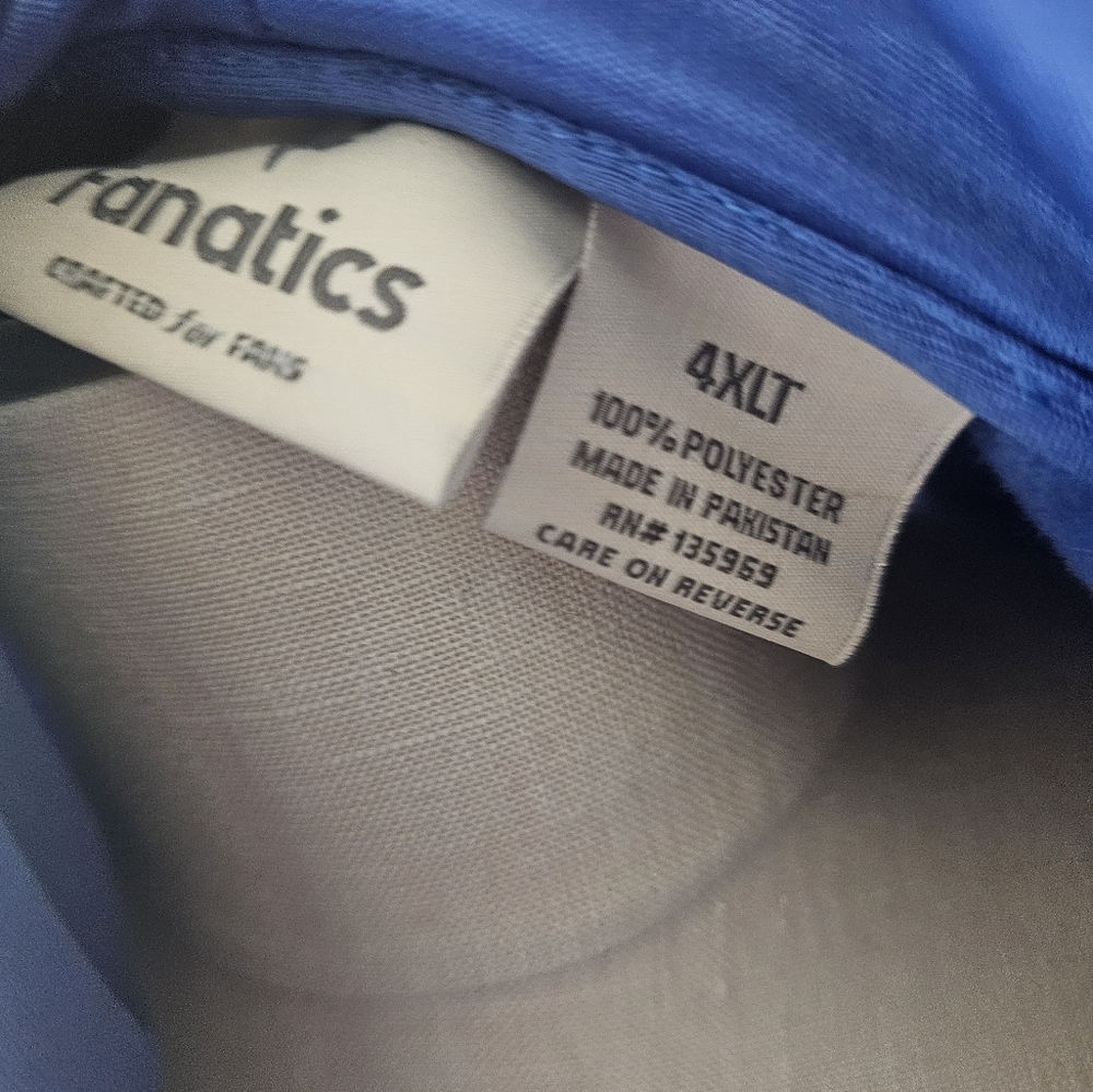 Detroit Lions Fanatics Zip UP Hoodie . 4X - Picture 5 of 5